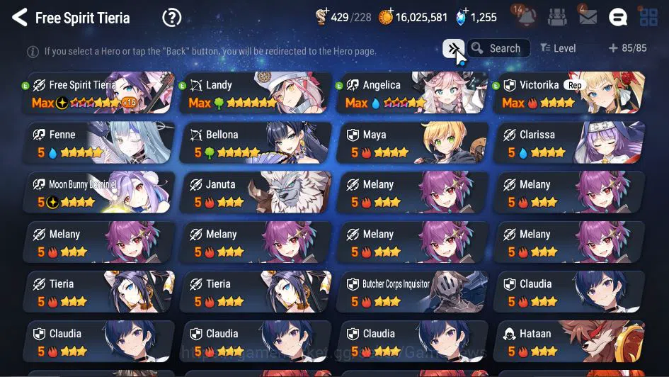 Epic Seven Accounts GLOBAL Unverif|New Era|3 ML(LOT Scale,AYufine,ALai image 5