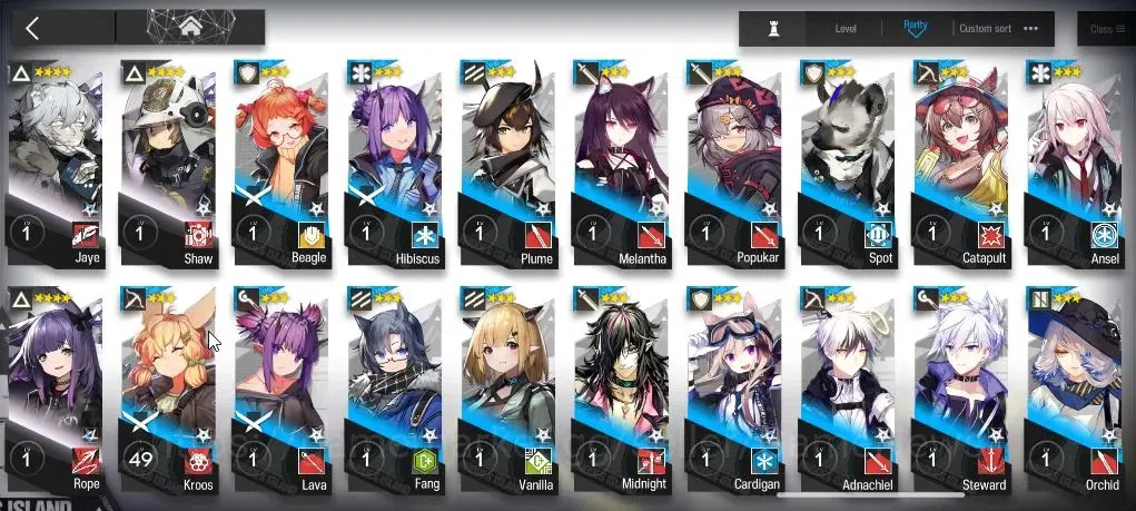 Arknights Accounts Lv 47|108 OP 7 Skin|25K Orundum 69 Originium|3 Lim image 11