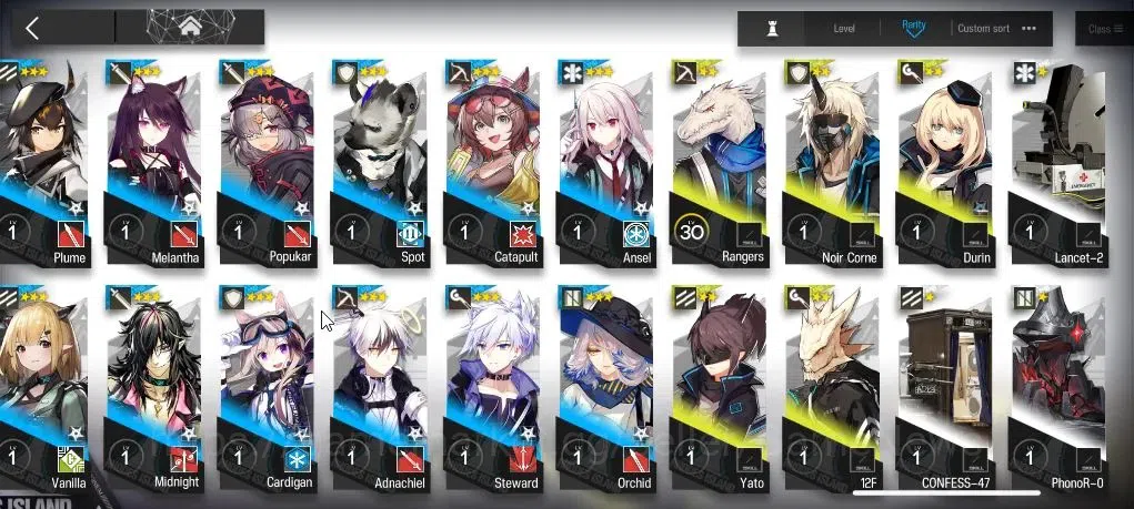 Arknights Accounts Lv 47|108 OP 7 Skin|25K Orundum 69 Originium|3 Lim image 12