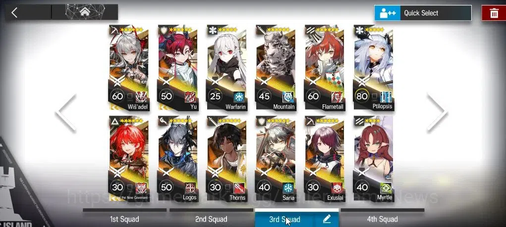 Arknights Accounts Lv 47|108 OP 7 Skin|25K Orundum 69 Originium|3 Lim image 6