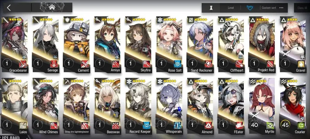 Arknights Accounts Lv 47|108 OP 7 Skin|25K Orundum 69 Originium|3 Lim image 8