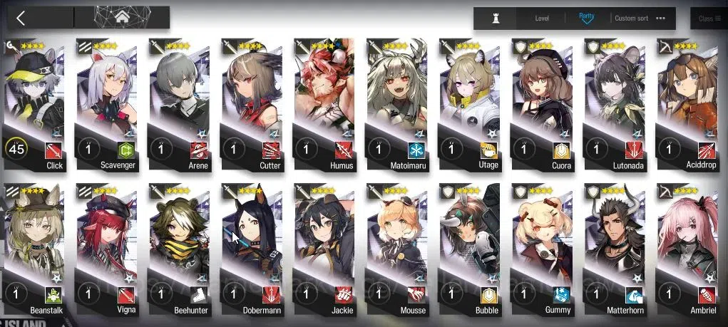 Arknights Accounts Lv 47|108 OP 7 Skin|25K Orundum 69 Originium|3 Lim image 9