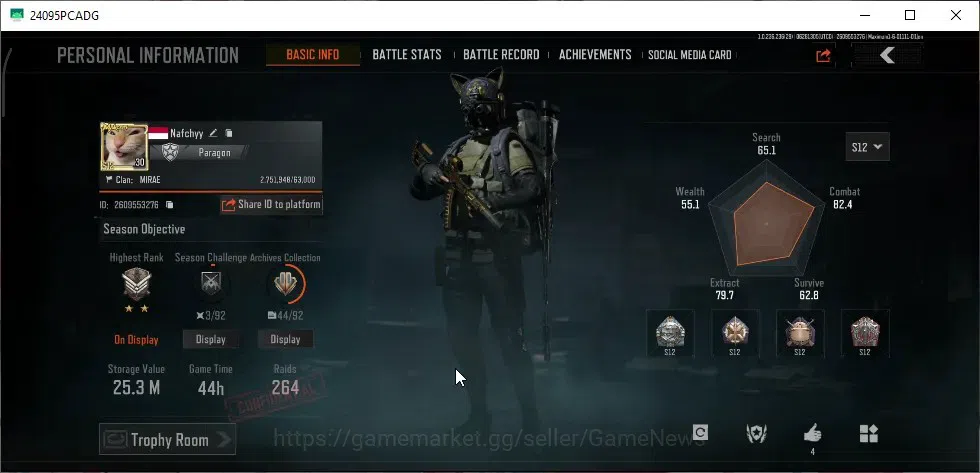 Arena Breakout Accounts MOBILE|Lvl 30|SV 25.3M|CV 11.6M|Decree VSS|SS AKM, image 2