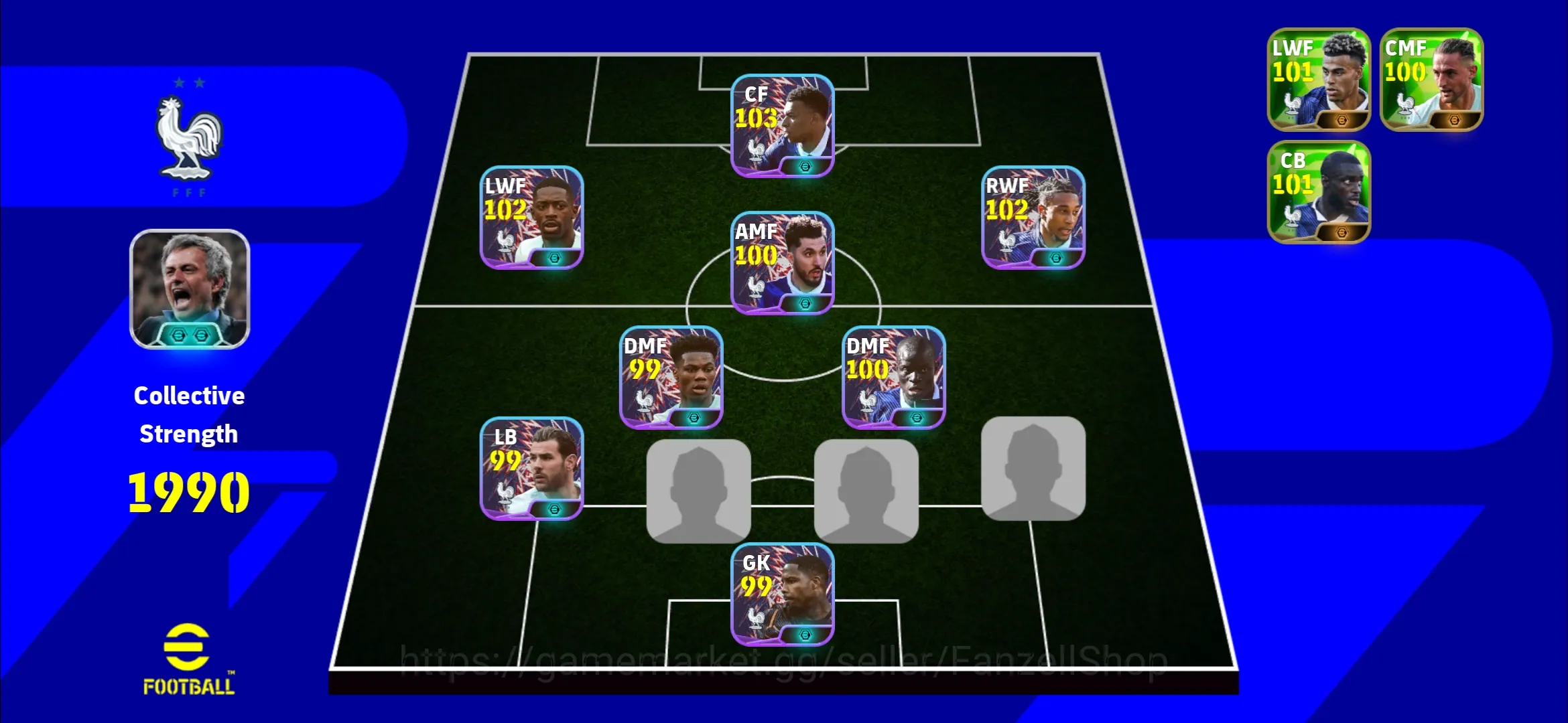 eFootball アカウント チームパワー3245 Buy eFootball Accounts - EFB MOBILE [TS 3262] | EPIC SUAREZ,VIERA