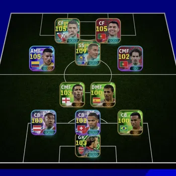 eFootball Accounts Legends & Iconic Players EFOOTBALL 2027 | NEW CARD EDEN HAZARD,J RODRIGUEZ,RONALDO PACK,V BASTEN,D