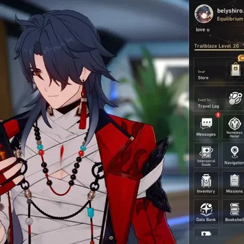 Honkai Star Rail Accounts Others Asia|TL 20| 10 SR Pass | 3196 Jade | 2 Limited | Mortenax Blade & Huohuo +1 STD Char