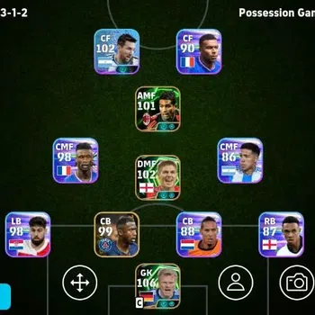 eFootball Accounts Legends & Iconic Players Mobile|PW 2856|Oliver Kahn Epic,Steven Gerrard Epic,Serginho Epic|2026|Check SS