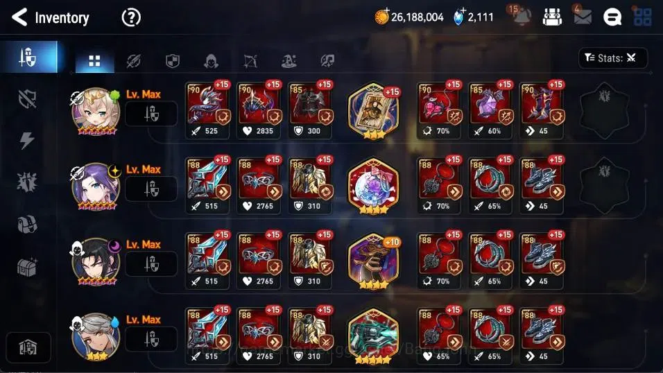 Epic Seven Accounts Global Unverif|New Era|7 ML[Belian,D Bride Senya,L image 10