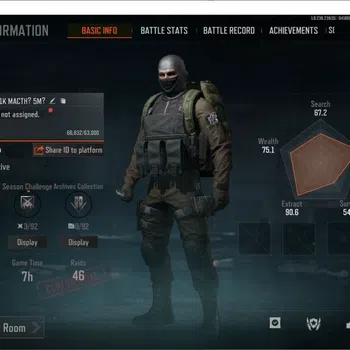 Arena Breakout Accounts Mid-Tier MOBILE | LVL 30 | SV 10.4M | CV 5.8M | 7 WEAPON SKIN |  | more detail cek SS AB143B