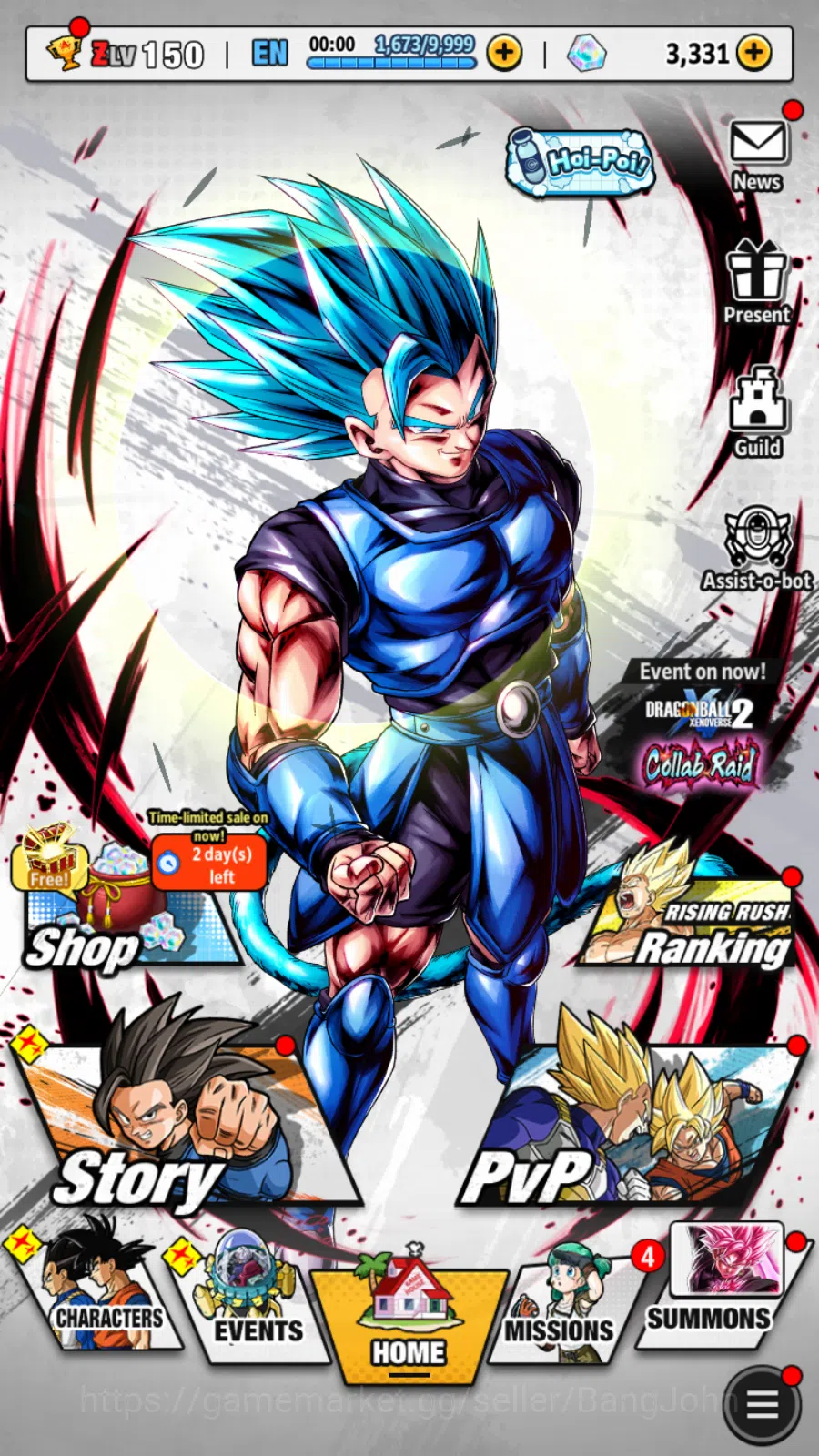 Dragon Ball Legends Accounts Lvl 150|10M Total Power|3k CC|2LR|3UL|Badrock,SS G image 14