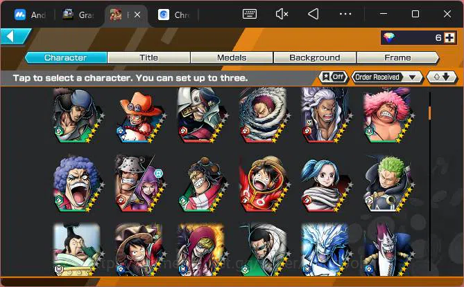 One Piece Bounty Rush Accounts GLOBAL| EX 1| PR 13|WI Trafalgar Law,FD Kuma&Bonne image 9
