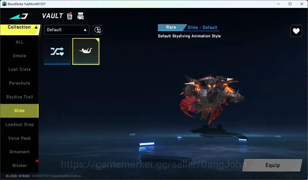 Blood Strike Accounts ASIA | Collab AK47-Sacred Axe Rhitta | 5 Legendary image 8