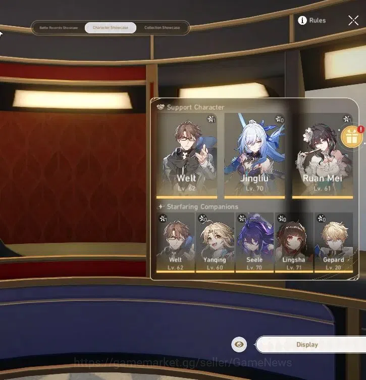 Honkai Star Rail Accounts Asia|TL 61|13 Limited|Sunday,The Dahlia,Jingliu,Hy image 2