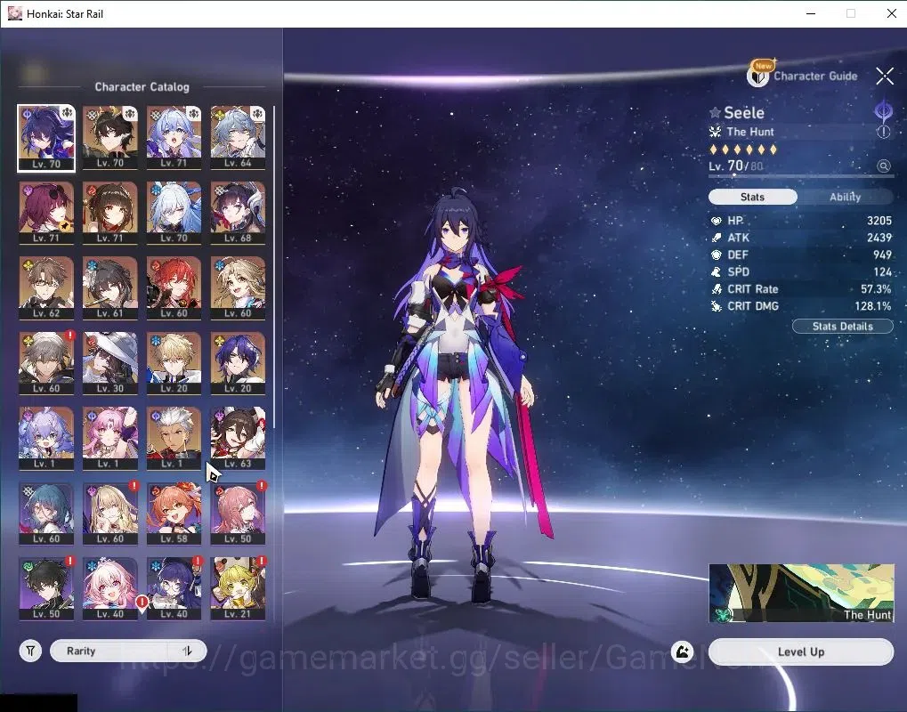 Honkai Star Rail Accounts Asia|TL 61|13 Limited|Sunday,The Dahlia,Jingliu,Hy image 4