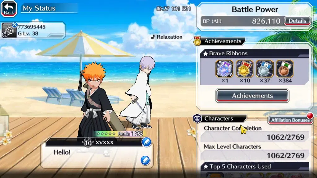 Bleach: Brave Souls Accounts High-End [GLOBAL]|56K Orb|DreamTeam Ichigo,TYBW26 Yachiru,Yukio,Riruka,Renewed Ichigo,TYBW25 2