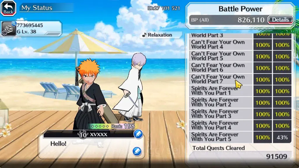 Bleach: Brave Souls Accounts High-End [GLOBAL]|56K Orb|DreamTeam Ichigo,TYBW26 Yachiru,Yukio,Riruka,Renewed Ichigo,TYBW25 7