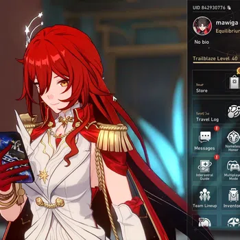 Honkai Star Rail Accounts Others ASIA|TL 40|4 Char Limited [Himeko*Nova+Sign,Archer,Rin Tohsaka,Argenti]|Mc Female|Check SS
