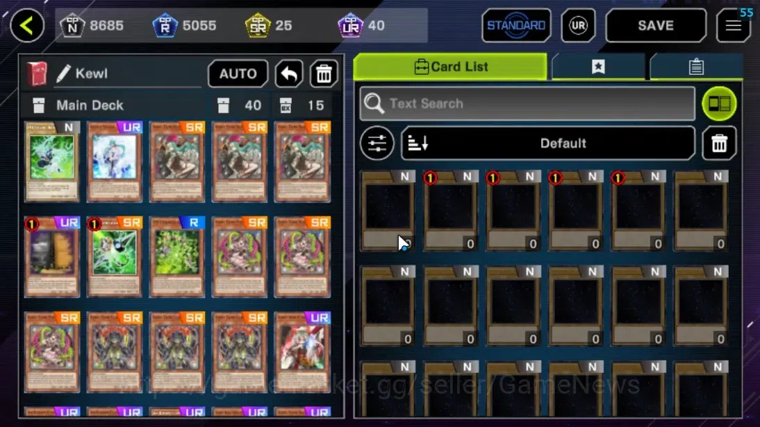 Yu-Gi-Oh! Master Duel Accounts Android|Lv 18 | 20 Deck |elfnote,Dracotail,Kewl,VS image 4