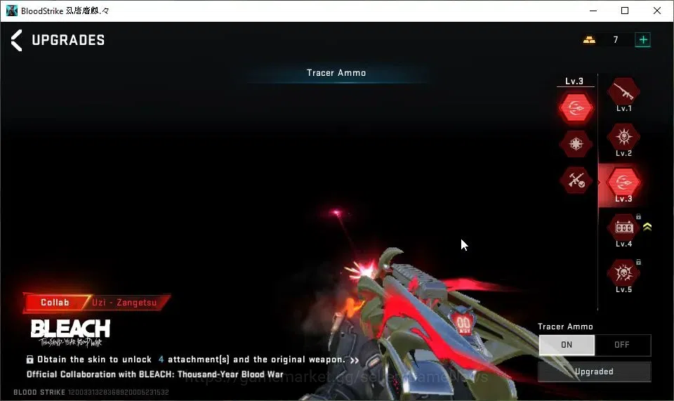 Blood Strike Accounts ASIA|ETERNAL Desert Eagle-Scorpius|2 ULTRA Melee|4 image 14