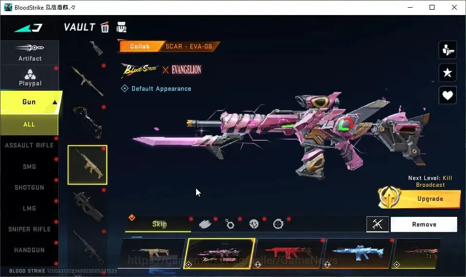 Blood Strike Accounts ASIA|ETERNAL Desert Eagle-Scorpius|2 ULTRA Melee|4 image 18