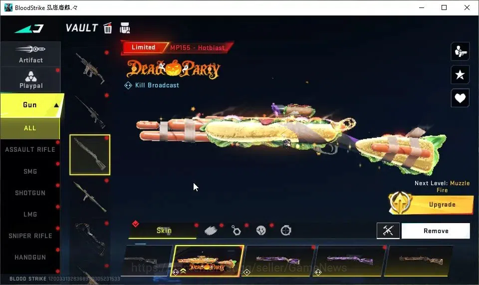 Blood Strike Accounts ASIA|ETERNAL Desert Eagle-Scorpius|2 ULTRA Melee|4 image 19