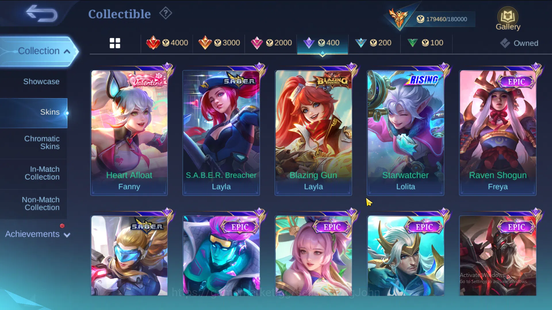 Mobile Legends: Bang Bang Accounts Hero 131 | Skin 487 |  Legend Saber | Legend Lunox image 11