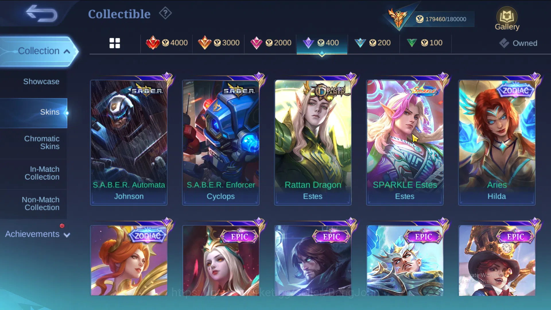 Mobile Legends: Bang Bang Accounts Hero 131 | Skin 487 |  Legend Saber | Legend Lunox image 12