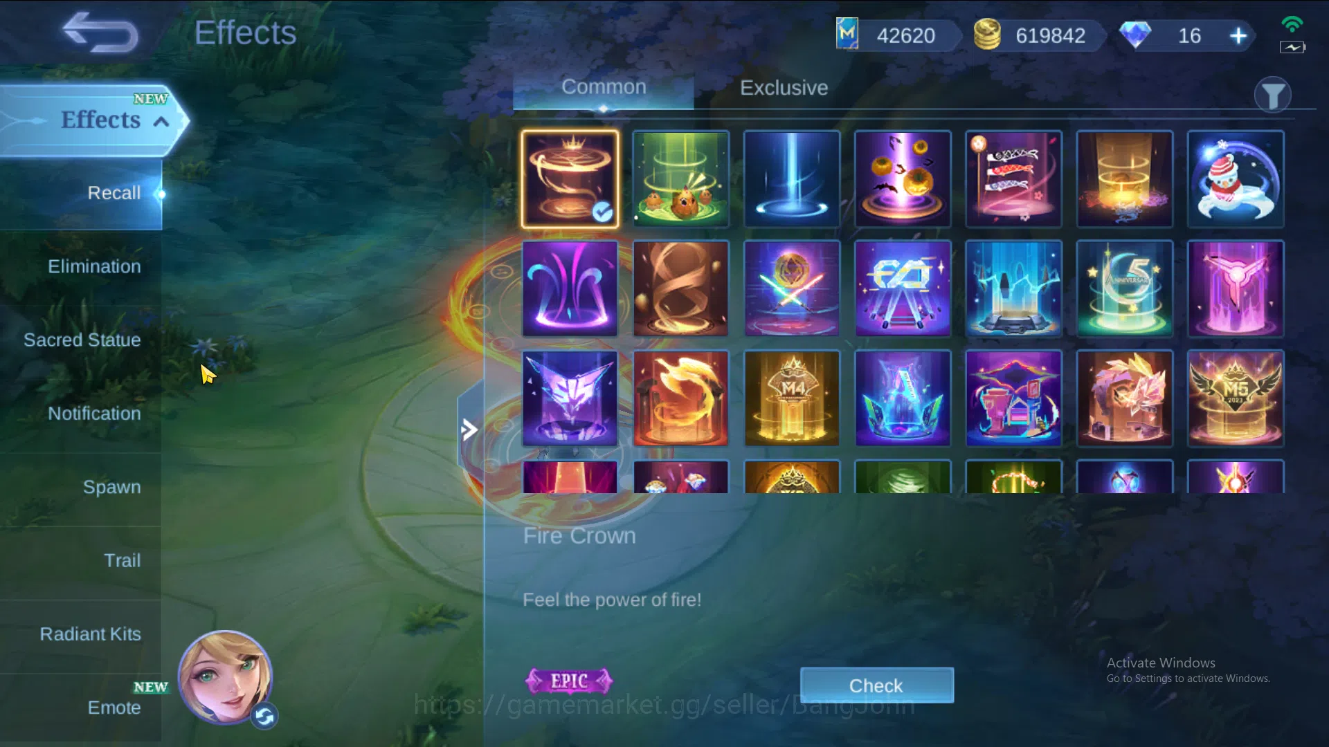 Mobile Legends: Bang Bang Accounts Hero 131 | Skin 487 |  Legend Saber | Legend Lunox image 4