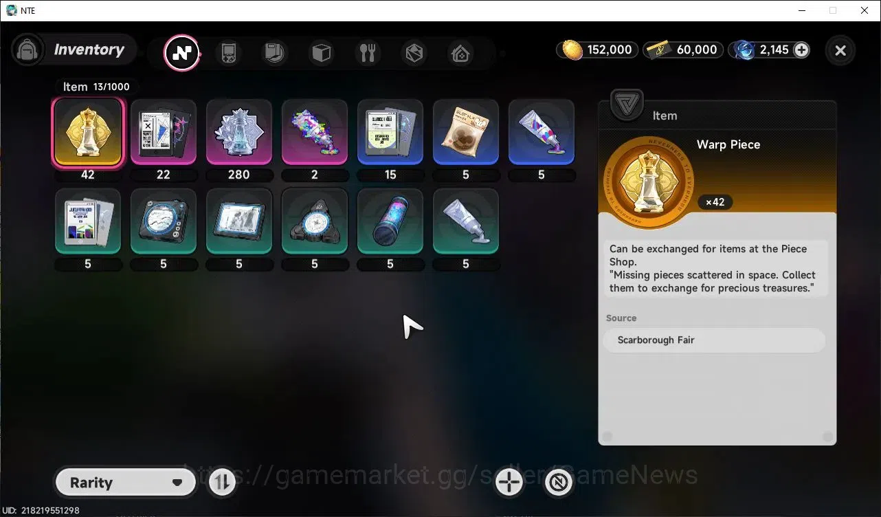Neverness to Everness Accounts GLOBAL EU|HL 3| 4 SSR [Nanally,Sakiri,Baicang,Daff image 7