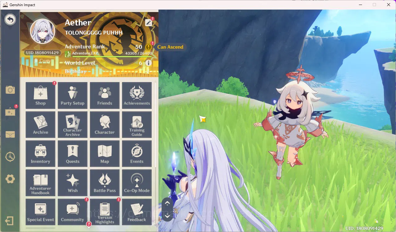 Genshin Impact Accounts ASIA|AR 50|2 Limit|Skirk,Xilonen|1 WP Limit|MC Aet image 13