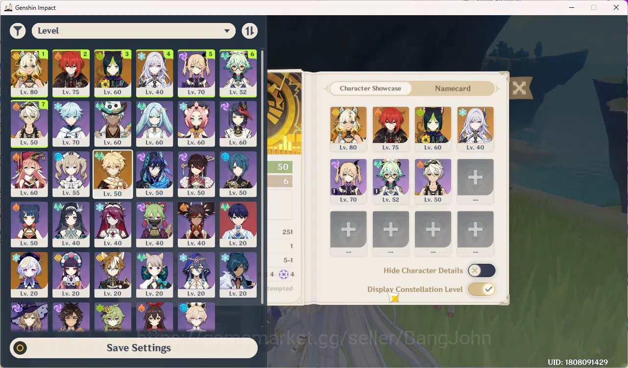 Genshin Impact Accounts ASIA|AR 50|2 Limit|Skirk,Xilonen|1 WP Limit|MC Aet image 15