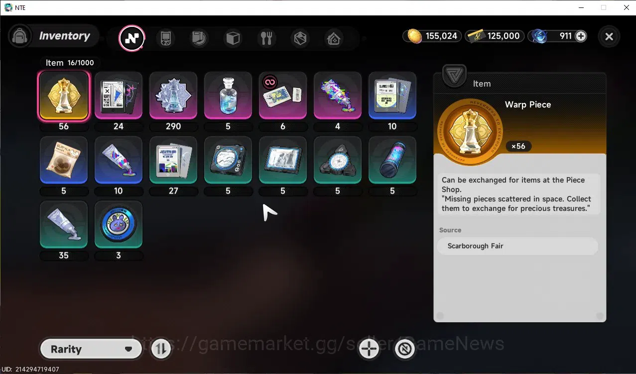 Neverness to Everness Accounts GLOBAL SEA|HL 3|2 SSR(Lacrimosa),Baicang|Selector  image 6