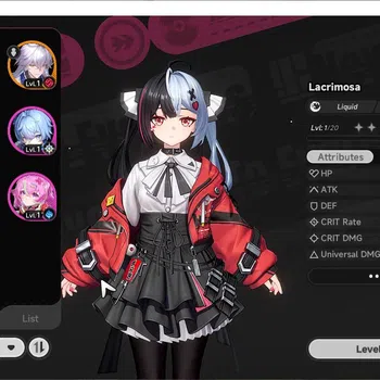 Neverness to Everness Accounts GLOBAL SEA|HL 3|2 SSR(Lacrimosa),Baicang|Selector  image 1