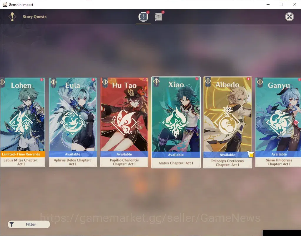 Genshin Impact Accounts ASIA|AR 45|Reoni ON|2 Limited [Mavuika,Linnea] + S image 14