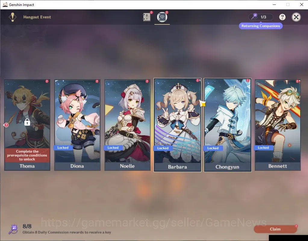 Genshin Impact Accounts ASIA|AR 45|Reoni ON|2 Limited [Mavuika,Linnea] + S image 15