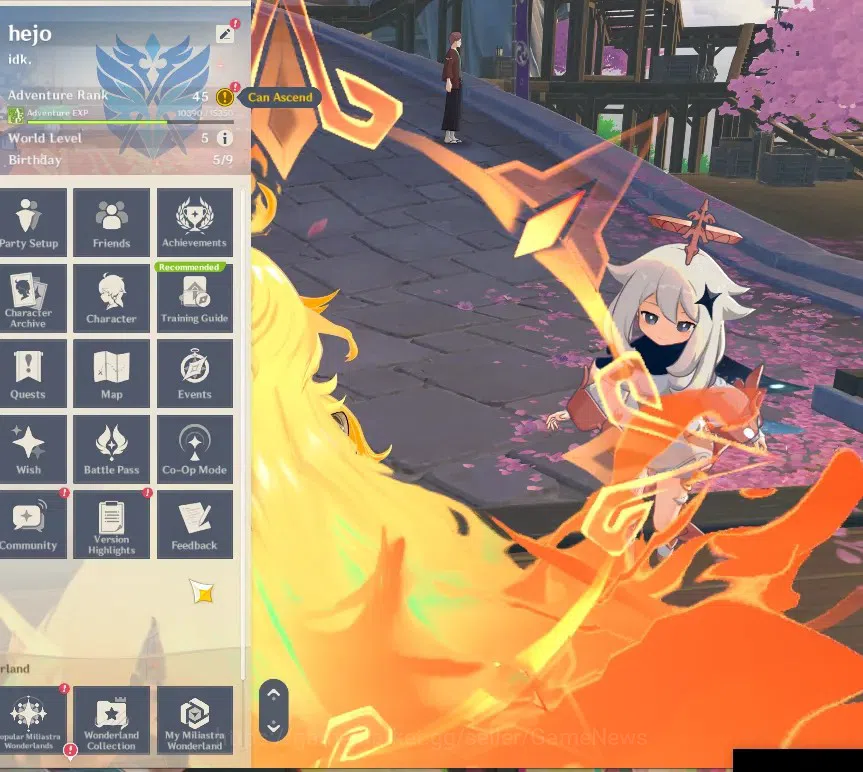 Genshin Impact Accounts ASIA|AR 45|Reoni ON|2 Limited [Mavuika,Linnea] + S image 2