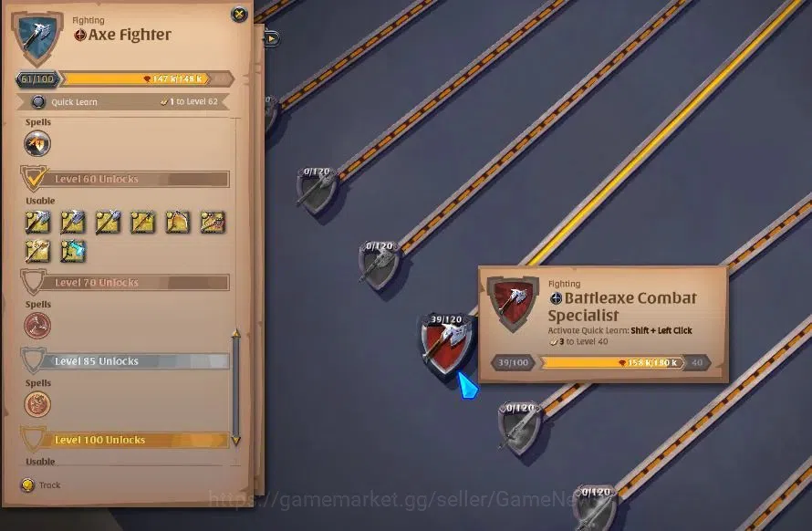 Albion Online Accounts ASIA | 2,08M Total Fame - 2,1M Silver | T8 Lumberj image 4
