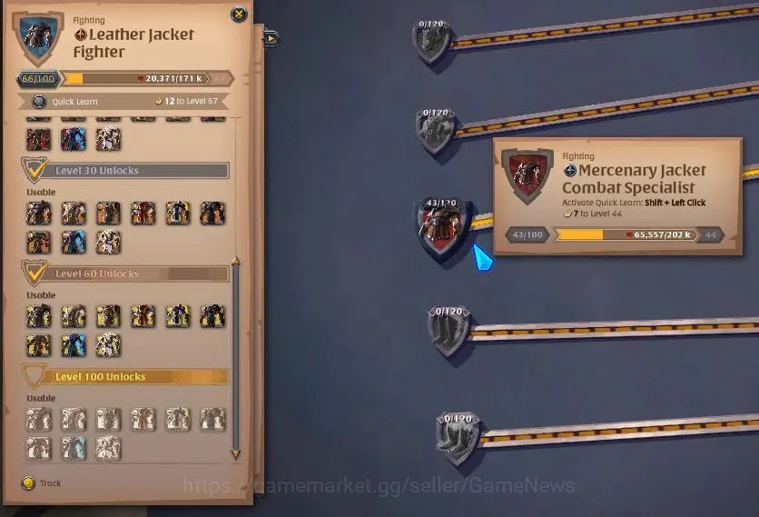 Albion Online Accounts ASIA | 2,08M Total Fame - 2,1M Silver | T8 Lumberj image 7
