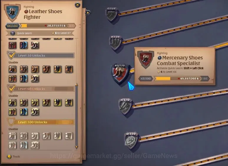 Albion Online Accounts ASIA | 2,08M Total Fame - 2,1M Silver | T8 Lumberj image 8