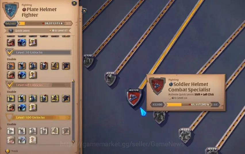 Albion Online Accounts ASIA | 2,08M Total Fame - 2,1M Silver | T8 Lumberj image 9