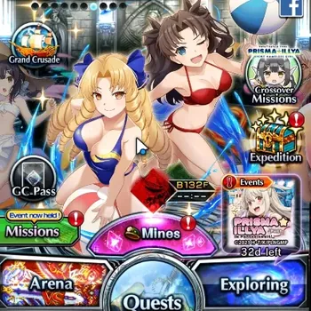 Grand Summoners Accounts End-Game Global|Rank 109|26 Ascend 16 TW|(UP Roy,Inumuta,Shirou,S Miyu,S Luvia,Islid HP,S Valerie