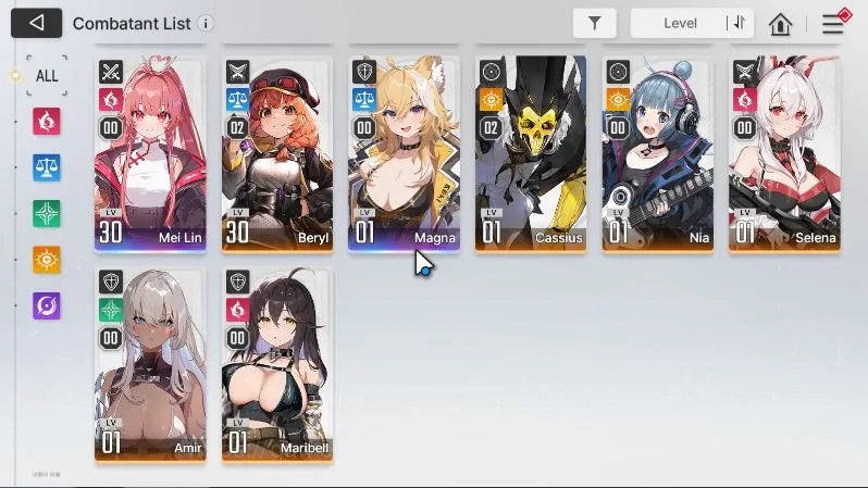 Chaos Zero Nightmare Accounts Asia Lv35|4 SSR(ChizuruM1,Hugo,MeiLin,Magna) 10SR( image 4