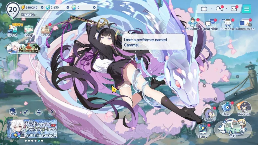 Stella Sora Accounts GLOBAL|Lv20|9 SSR(Freesia,Chixia T1,Nazuna T1,Mistique)+Sign[Gerie T1,Minova 2