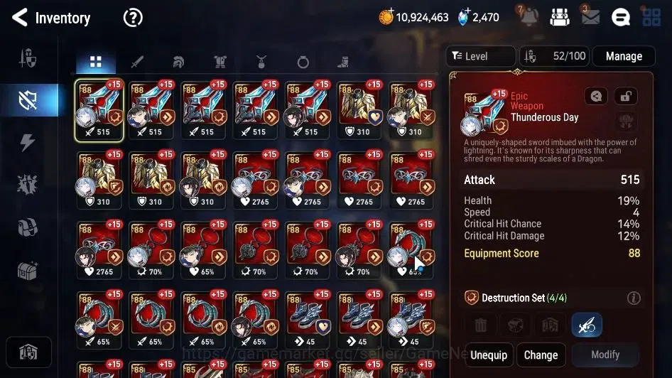 Epic Seven Accounts GLOBAL Unverif|New Era|1 ML( ZIO )+Saria,Landy|Poh image 13