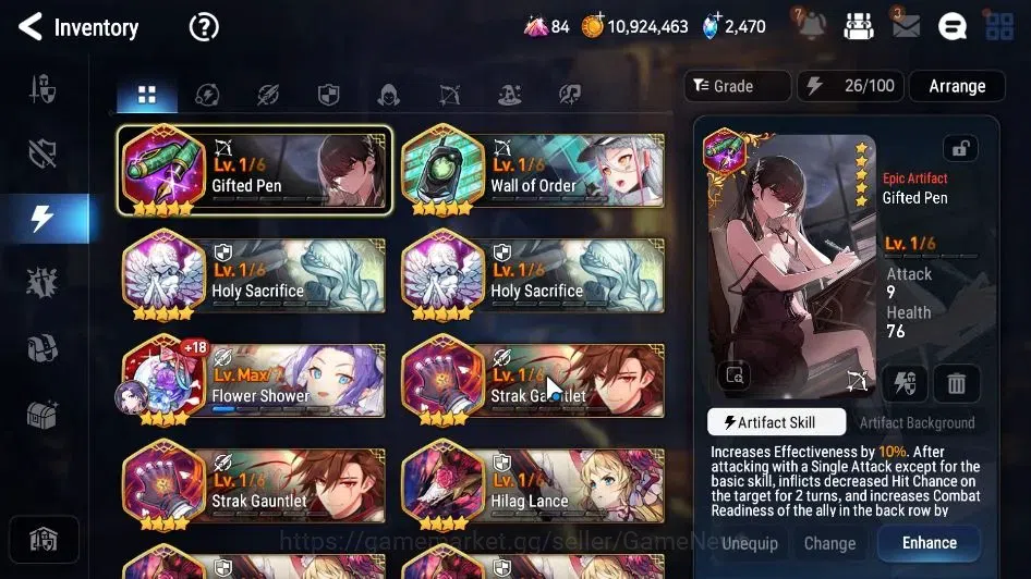 Epic Seven Accounts GLOBAL Unverif|New Era|1 ML( ZIO )+Saria,Landy|Poh image 14