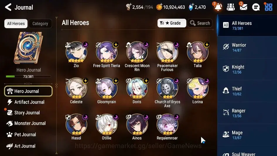 Epic Seven Accounts GLOBAL Unverif|New Era|1 ML( ZIO )+Saria,Landy|Poh image 6