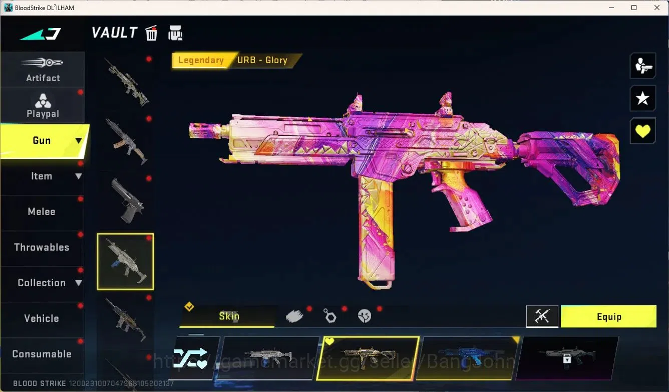 Blood Strike Accounts ASIA | 1 ETERNAL: Desert Eagle | 2 7DS | 2 ULTRA G image 11