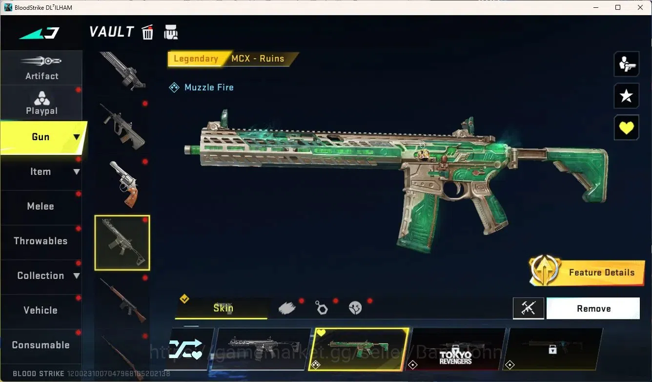 Blood Strike Accounts ASIA | 1 ETERNAL: Desert Eagle | 2 7DS | 2 ULTRA G image 14