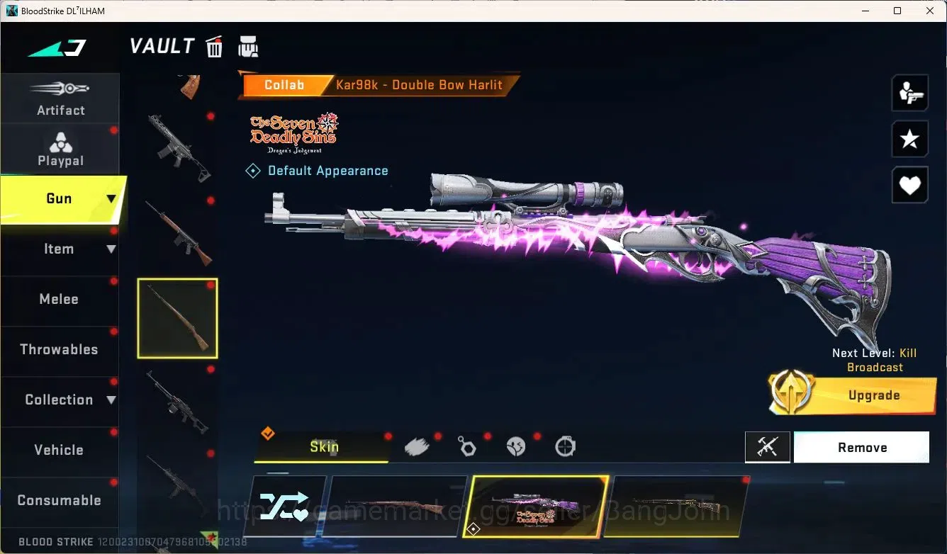 Blood Strike Accounts ASIA | 1 ETERNAL: Desert Eagle | 2 7DS | 2 ULTRA G image 15