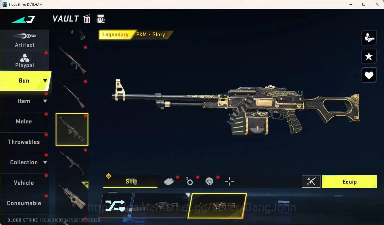Blood Strike Accounts ASIA | 1 ETERNAL: Desert Eagle | 2 7DS | 2 ULTRA G image 16